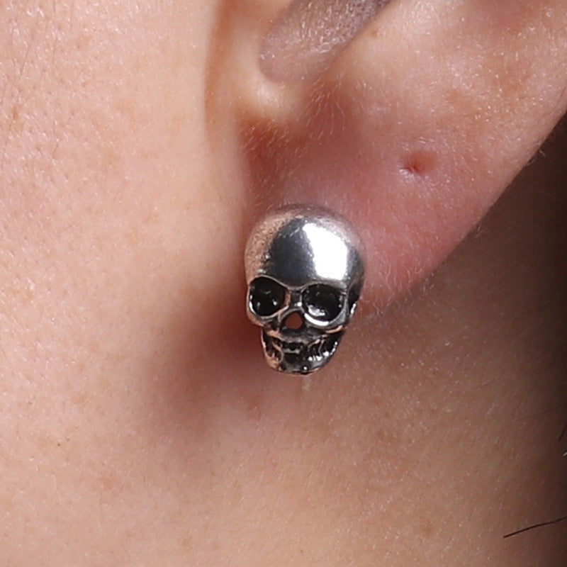 Totenkopf-Ohrring