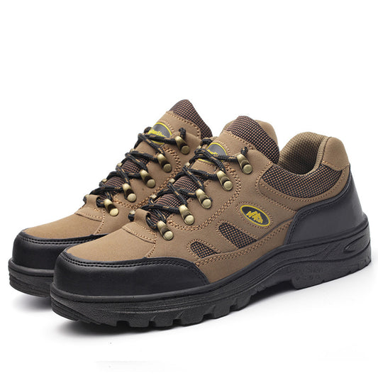 Men's Safety Shoes, Anti-odor, Lightweight Steel Toe Cap, Anti-smashing
