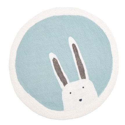 Children's Room Carpet With Thickened Anti-Fall Floor Mats Beside The Bed