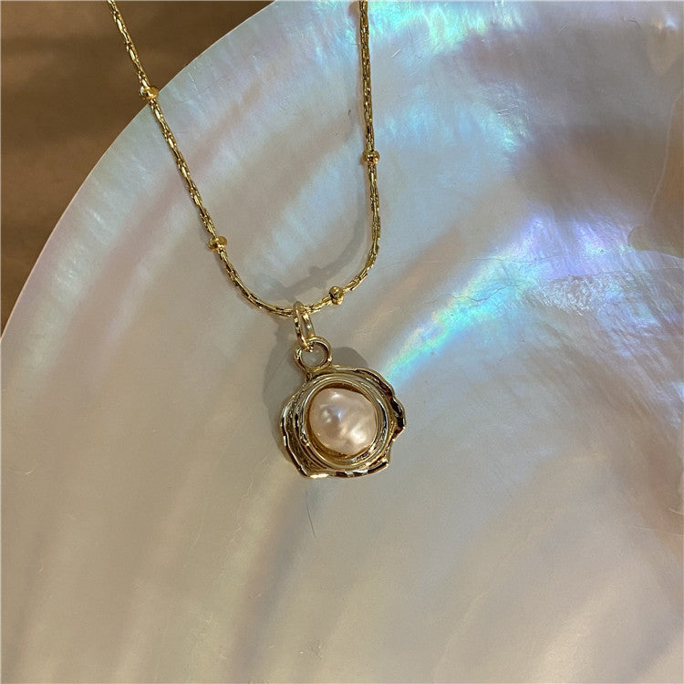 Retro Pearl Charm