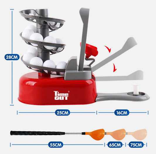 Indoor Toy Tee, Children's Toy With Rod Set