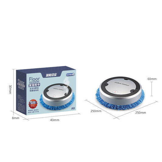 Robot aspirador automático inteligente para barrer y limpiar, con carga por pulverización