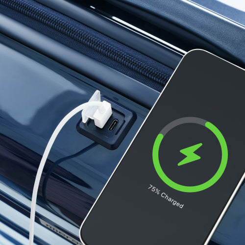 3-teiliges Reisegepäck 20 Zoll mit USB-Anschluss