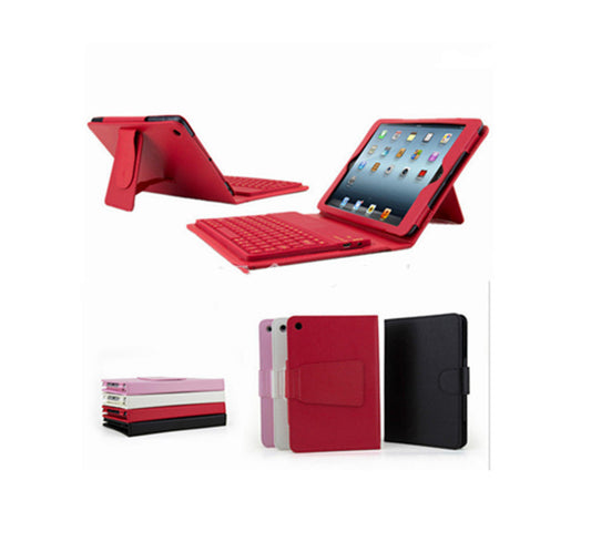 Mini waterproof leather case keyboard
