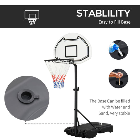 Height Adjustable Basketball Hoop