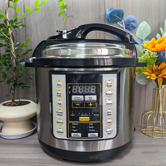 6L Electric Pressure Cooker Multi-functional Large Capacity Rice Cooker