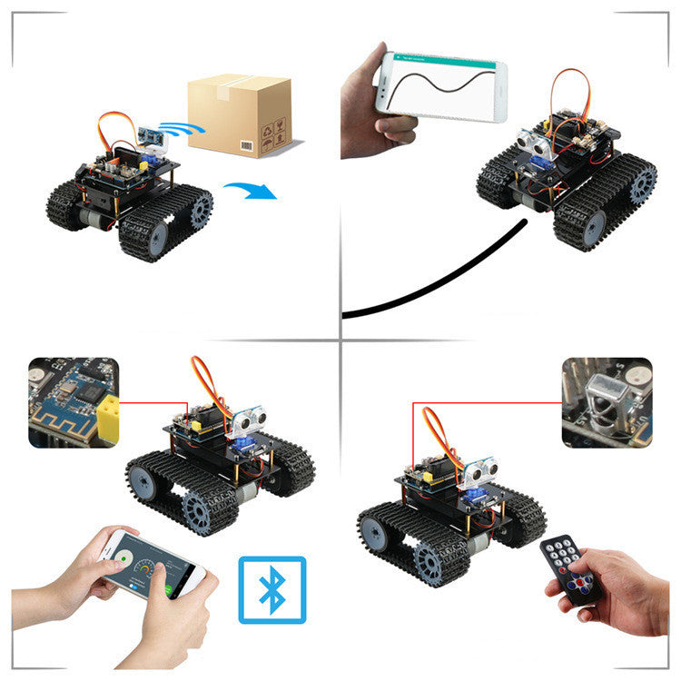 Maker Robot Remote Control Intelligent Tank Kit