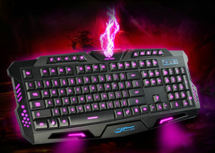 M200 Mechanical Warframe Tri-color Backlit Keyboard