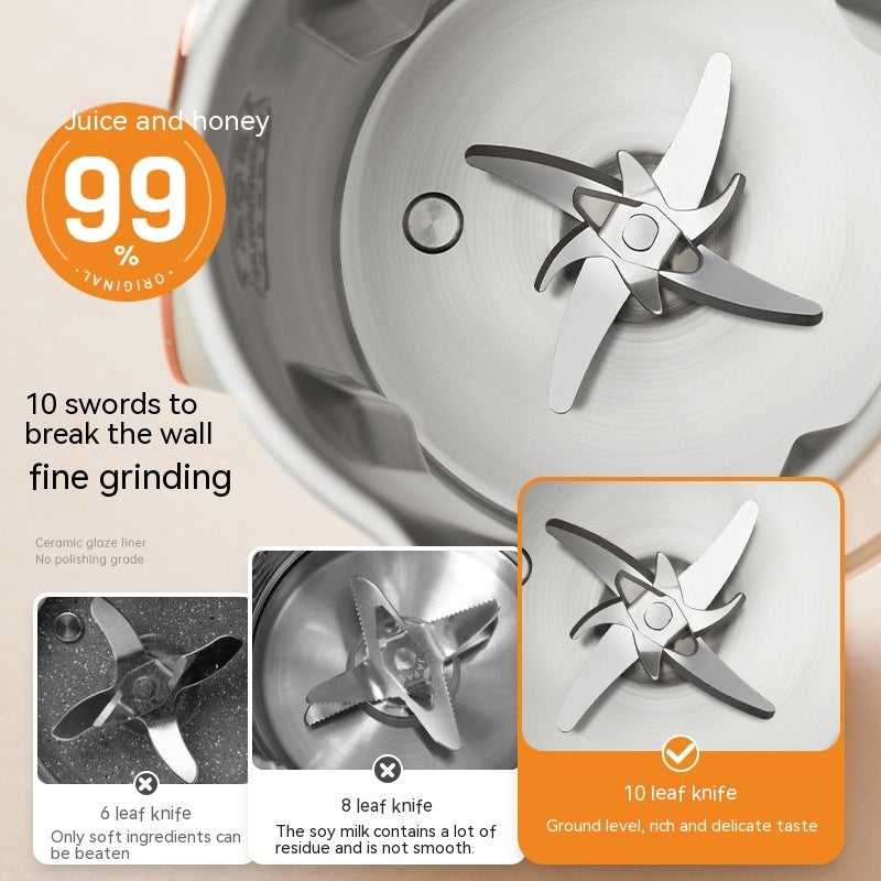 Minimáquina trituradora de citodermo multifuncional para el hogar, exprimidor de frijoles