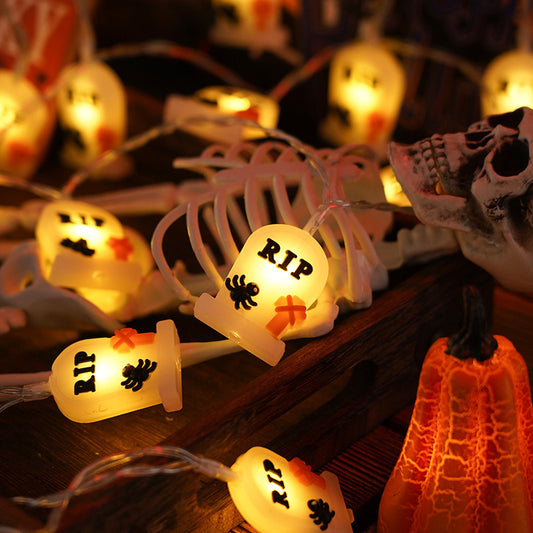 Luces de hadas de calabaza de Halloween