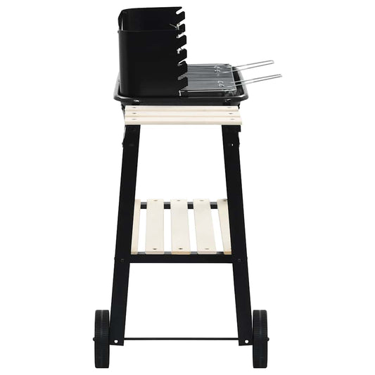 Charcoal Grill Stand Grill with Wheels