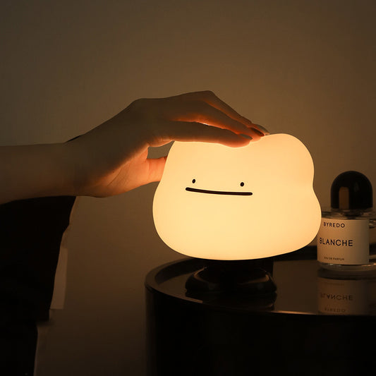 Creative silicone charging lamp