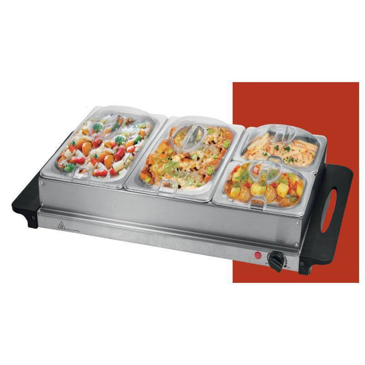 Stainless Steel Heated Buffet Platter