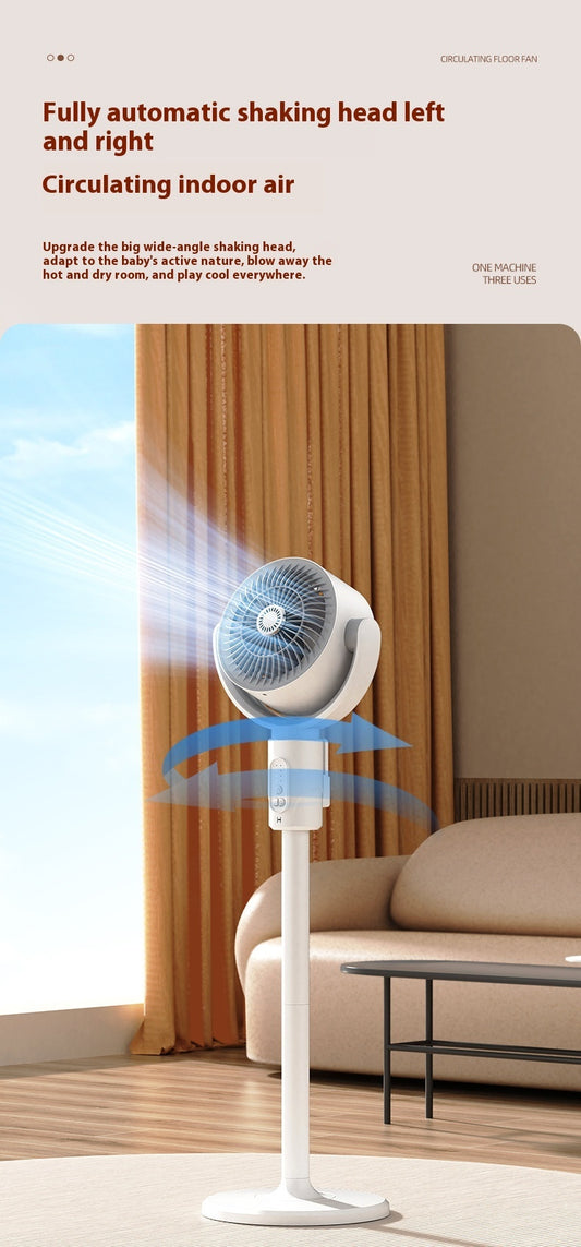 Air Circulator Remote Control Turbine 3d Shaking Head
