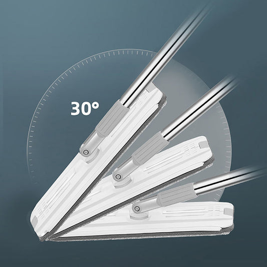 Hand-free Household Mop Wet And Dry Flat Set