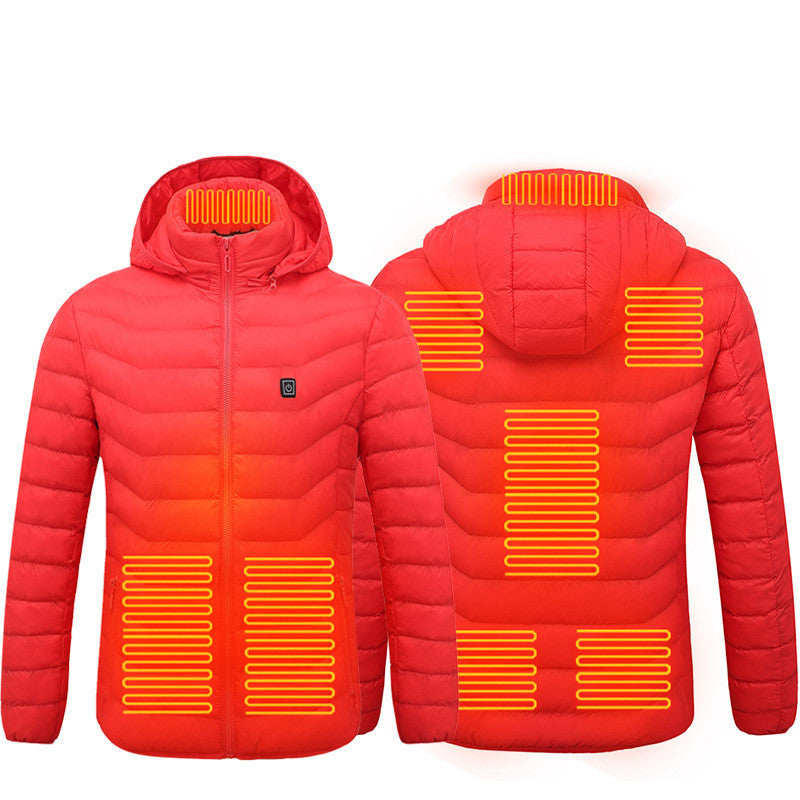 Elektrische Winterjacke
