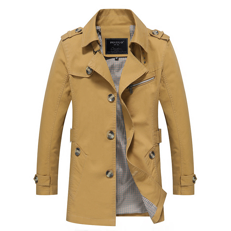 Chaqueta cortavientos lavable para hombre