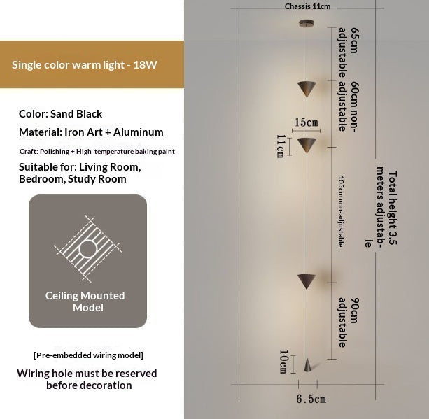 Time Hourglass Floor Lamp Living Room Sofa