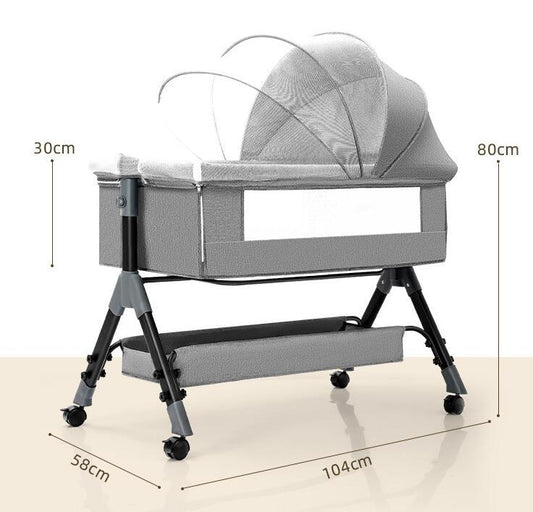 Portable folding bed