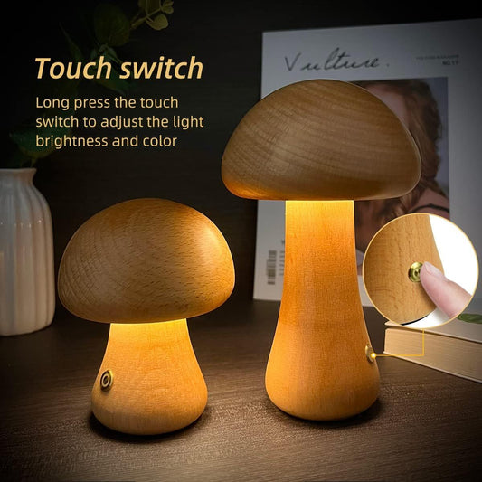 Mushroom night light