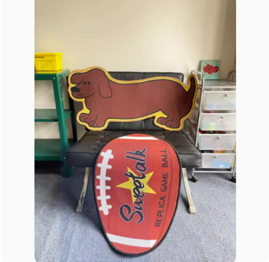 Household American Style Retro Loop Velvet Anti Slip And Dirt Resistant Carpet