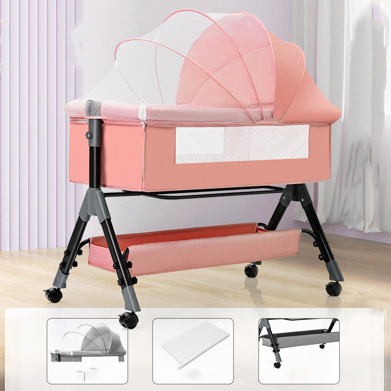 Portable folding bed