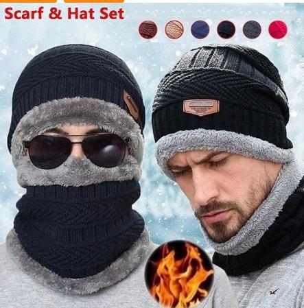 Bufanda y gorro de invierno