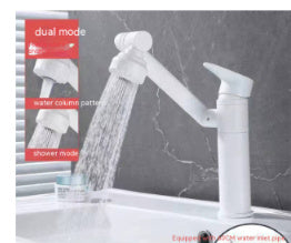 Multifunctional Basin Hot And Cold Water Faucet Digital Display Rotating Wash