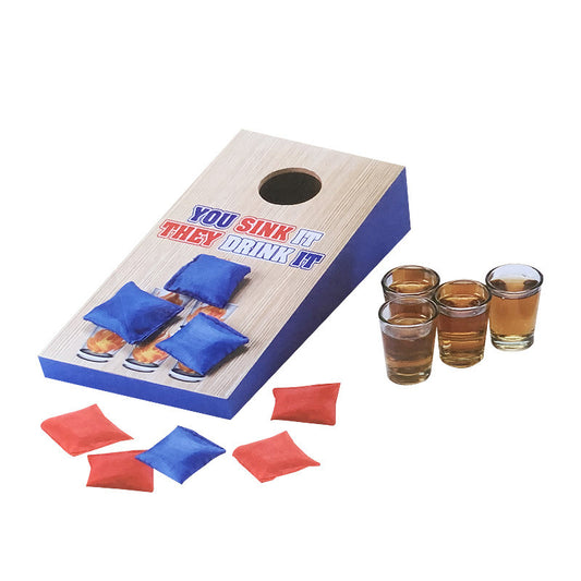 Wooden Sandbag Outdoor Throwing Sandbag Board Sports Game Toy