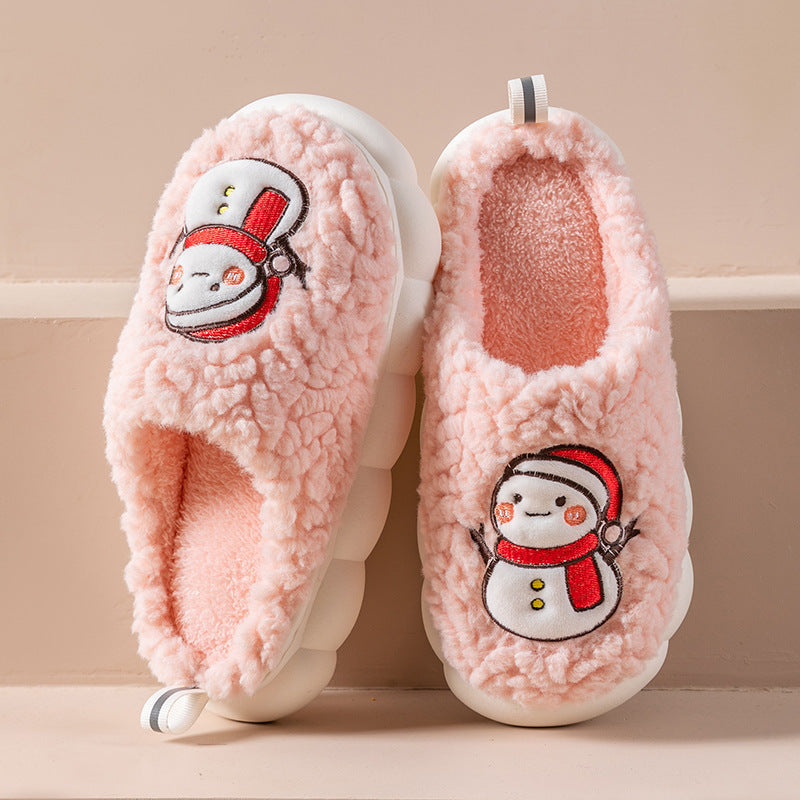Cute Snowman Slippers