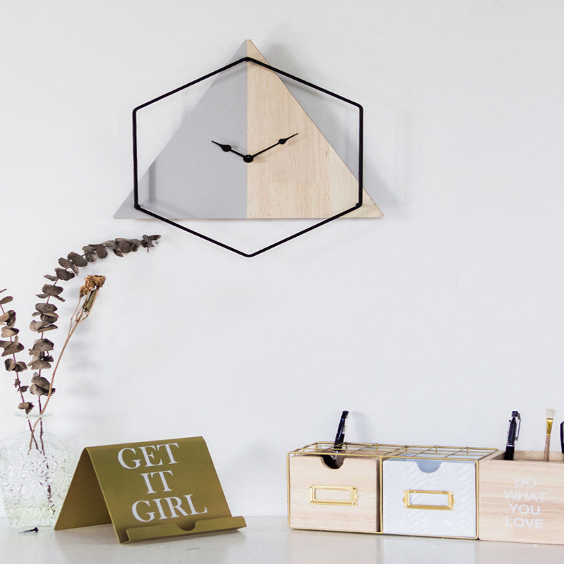 Modern Household Living Room Clock Nordic Wall Clock