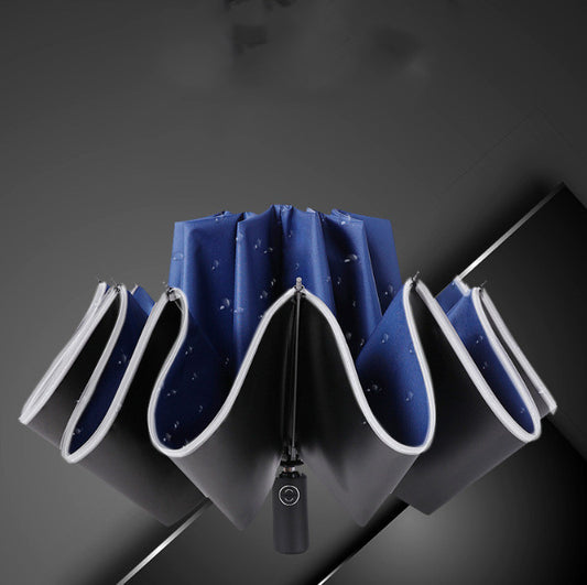 10 bone reflective umbrella