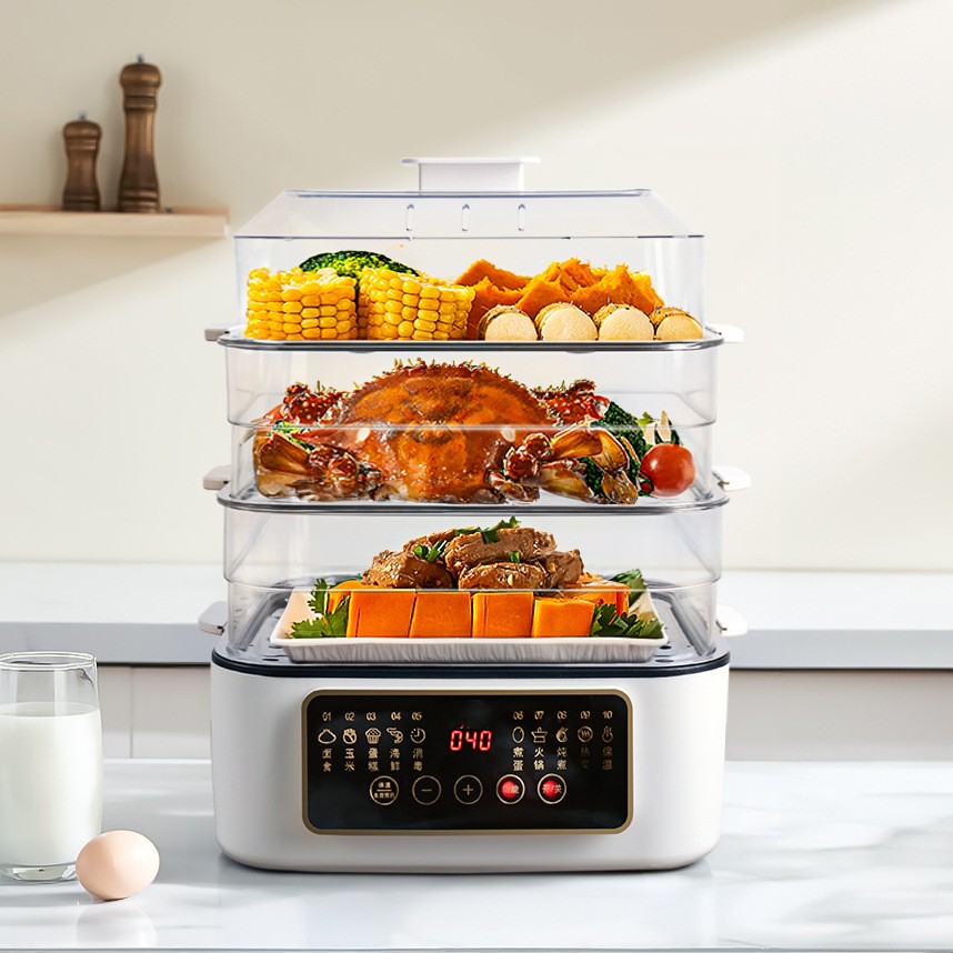 Electric Steamer Household Multi-function Automatic Measuring