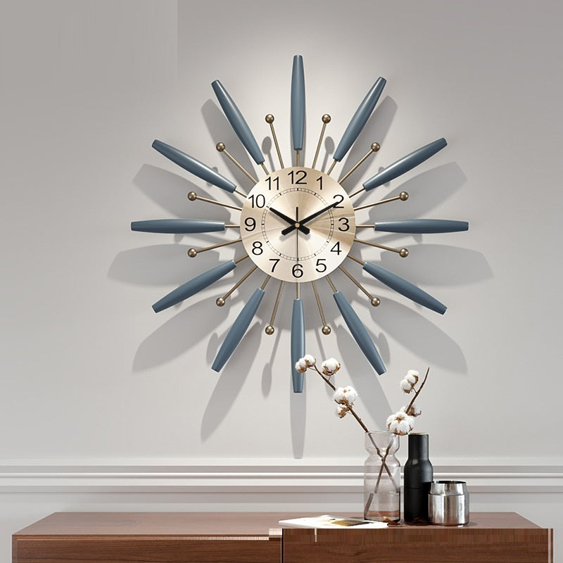Simple, Fashionable, Personalized And Creative Iron Wall Clock