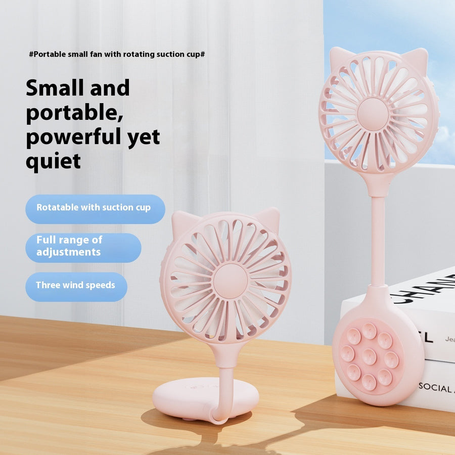 Outdoor Household Suction Cup USB Desktop Mini Little Fan
