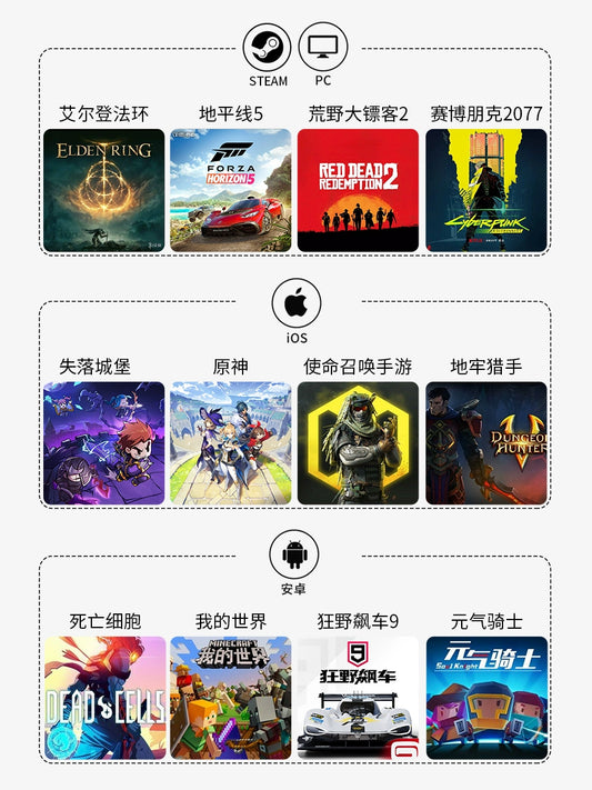 PXN Lai Shida P20 Computer Pc Wireless Game Handle Steam Elden French Ring Computer Version Android Mobile Phone Bluetooth TV Fifa4 Original God Horizon 5 Double Trip Nba2K22