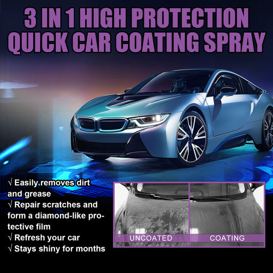 3 In 1 High Protection Fast Car Paint Spray Automatic Hand Paint Color Change Clean Coating Spray