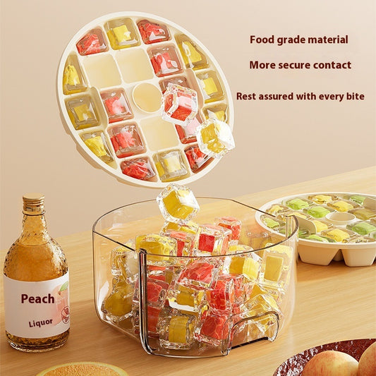 Press Ice Cube Mold Large Capacity Ice Maker