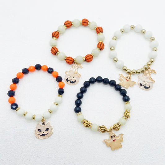 Pulseras luminosas de Halloween