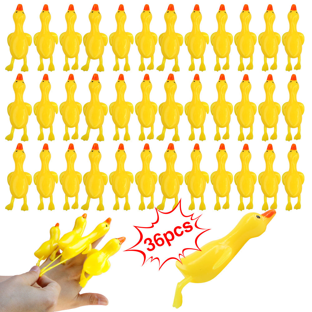 36 Sets Of Catapult Duck Toys, Squeeze Toys, Decompression Toys, Holiday Gifts, Children's Toys