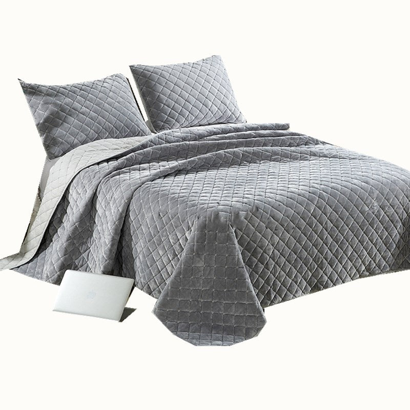Quilted AB Version European Bedspread Bed Pure Cotton