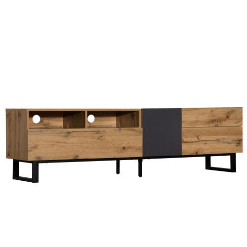 Holzmaserung TV Schrank