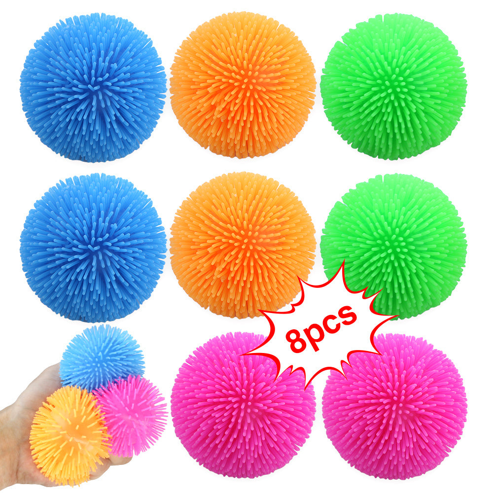 8 Packs Of Plush Toys, Decompression Balls, Squeezing Toys, Decompression Toys, Holiday Gifts, Children's Toys