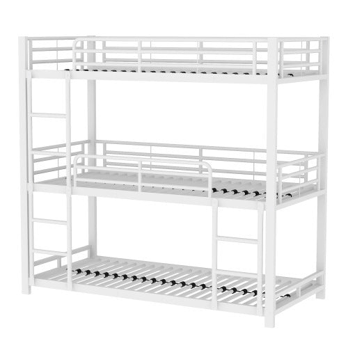 Triple Bunk Bed In Metal