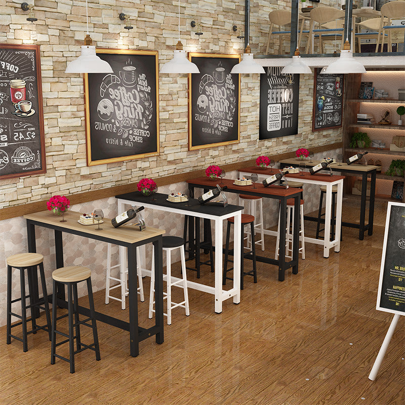 Simple Bar Counter Home Living Room High Leg Table