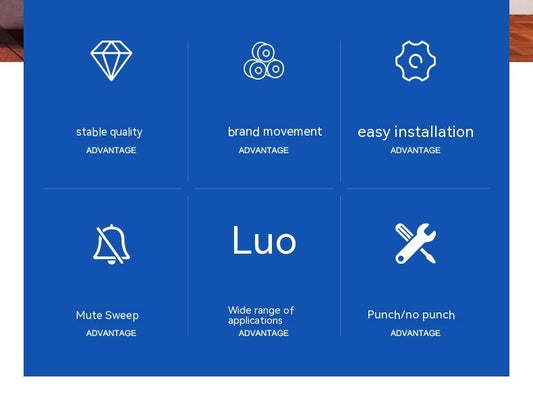 Acrylic Luminous Wall Clock