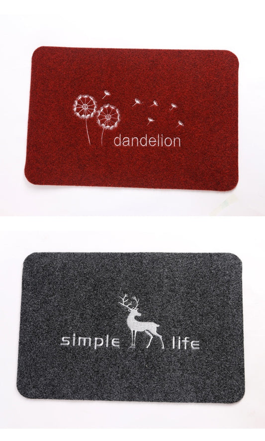 Polyester Fiber Bathroom Nonslip Carpet