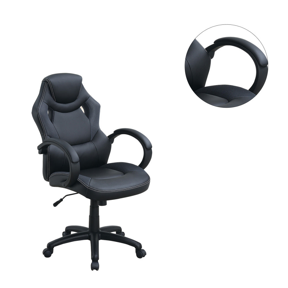 Adjustable Heigh Executive Office Chair, Black