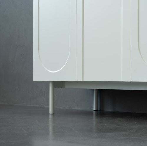 Fiberboard 4-door Cabinet