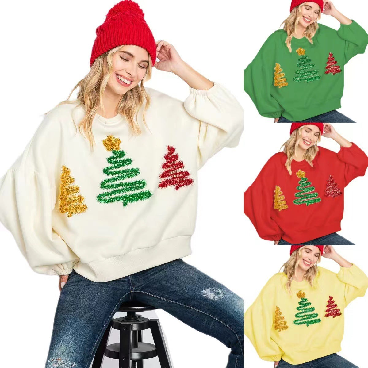 Women's Christmas Tree Pullover